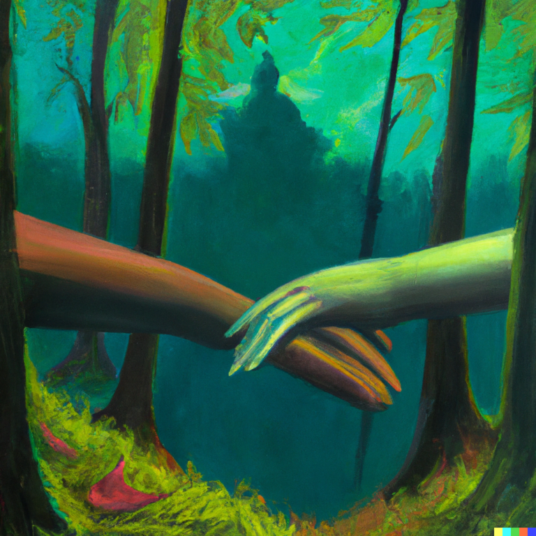 Hand-holding in the Streets